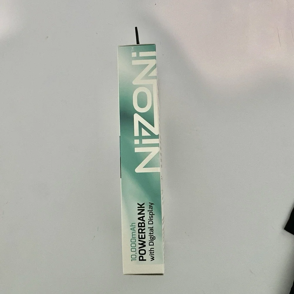 NiZONi 10000mAh Power‎ Bank Portable Charger with Digital Display Dual Output